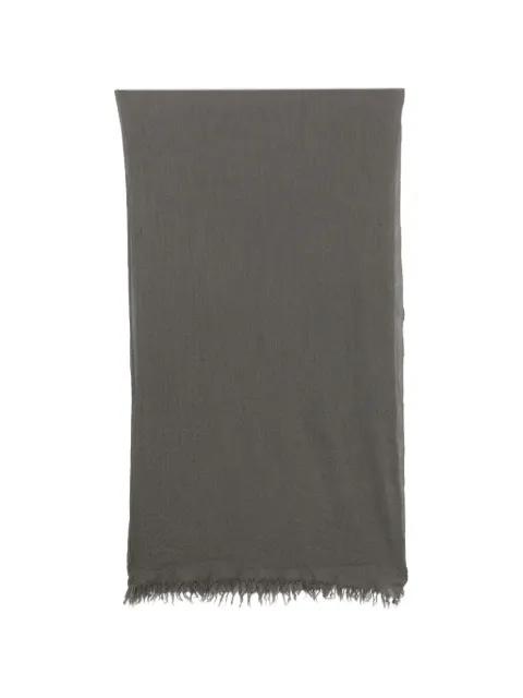 fringed-edge scarf by PRIVATE 0204