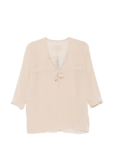 tie-neck blouse by PRIVATE 0204
