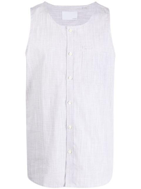 Geronimo woven tank shirt by PRIVATE STOCK