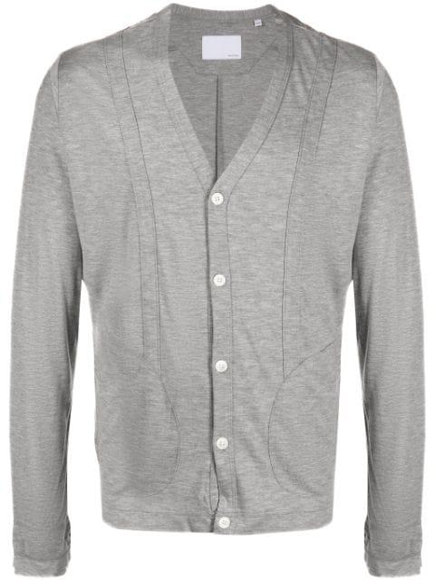 The Constantine mélange-effect cardigan by PRIVATE STOCK