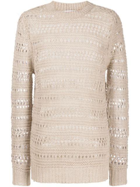 The Horatio open-knit jumper by PRIVATE STOCK