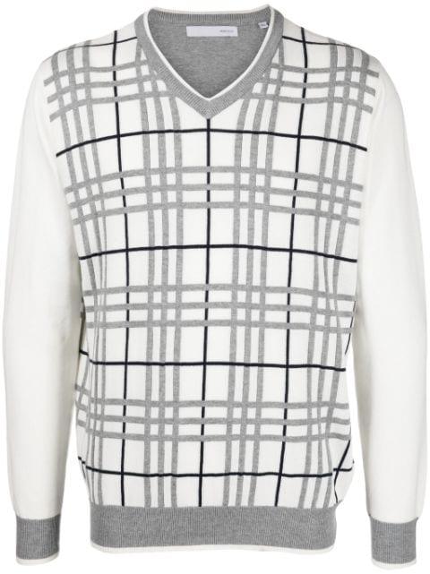 The Ivan checked jumper by PRIVATE STOCK