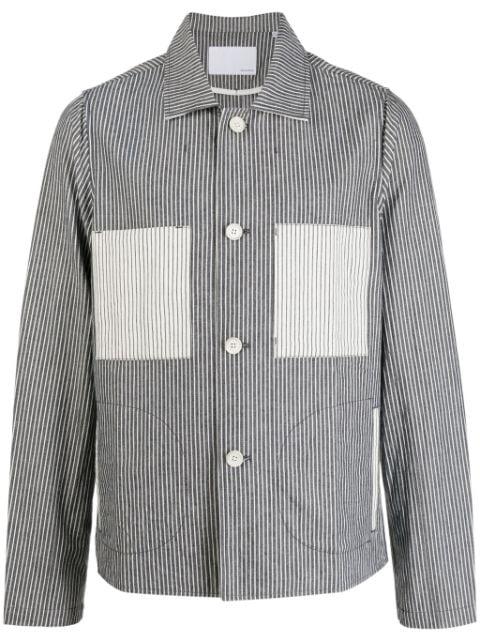 The Musashi striped shirt jacket by PRIVATE STOCK