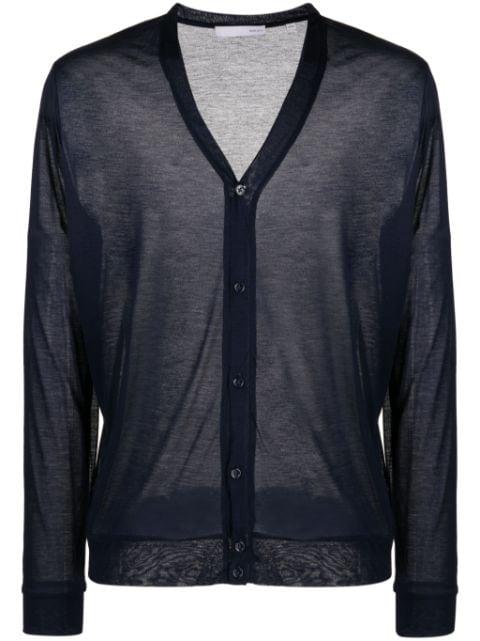 The Nero semi-sheer cardigan by PRIVATE STOCK