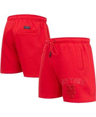 Men's New York Mets Triple Red Classic Shorts by PRO STANDARD