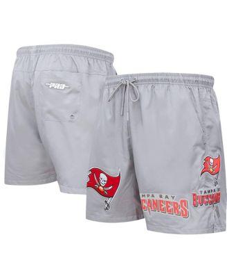 Men's Pewter Tampa Bay Buccaneers Woven Shorts by PRO STANDARD