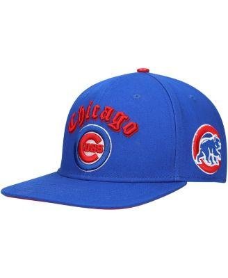 Men's Royal Chicago Cubs Old English Snapback Hat by PRO STANDARD