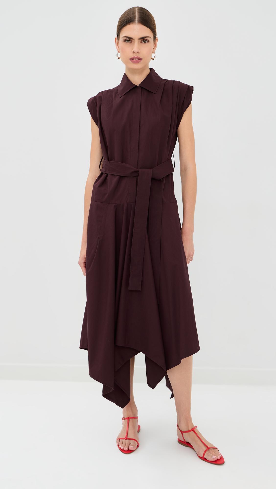 Adinna Dress In Classic Cotton Shirting by PROENZA SCHOULER