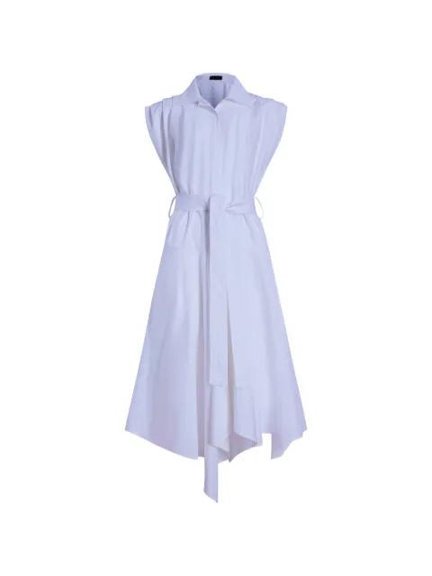 Adinna belt cotton midi dress by PROENZA SCHOULER