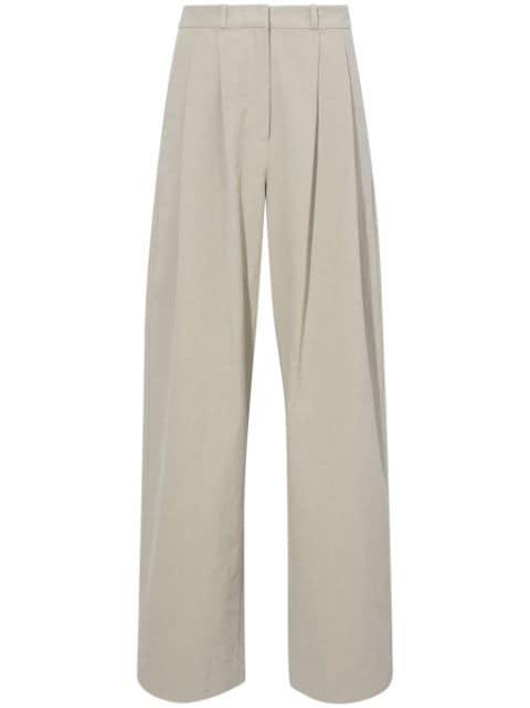 Amber high-waisted tailored trousers by PROENZA SCHOULER