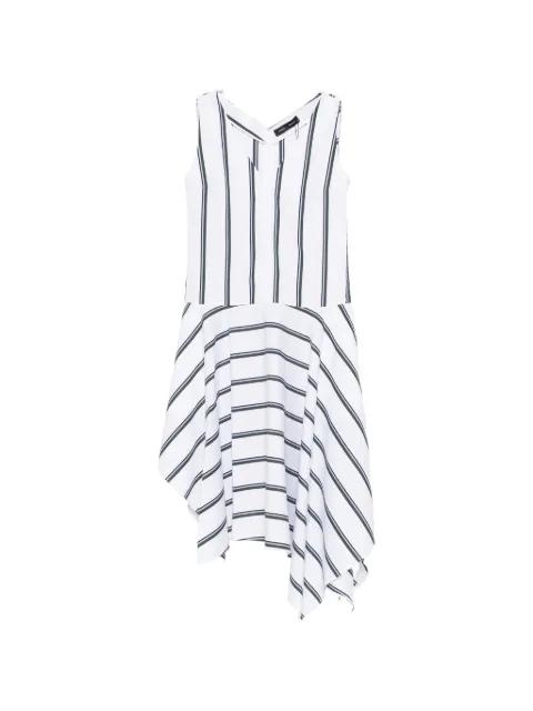 Beatriz striped handkerchief-hem dress by PROENZA SCHOULER