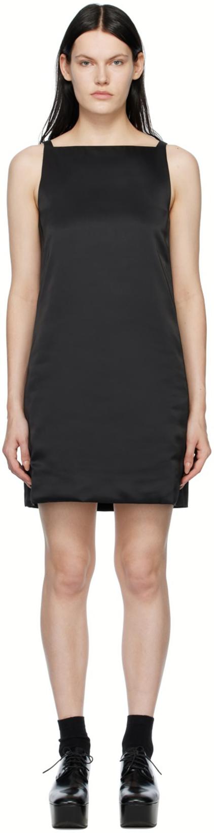 Black Proenza Schouler White Label Sleeveless Minidress by PROENZA SCHOULER