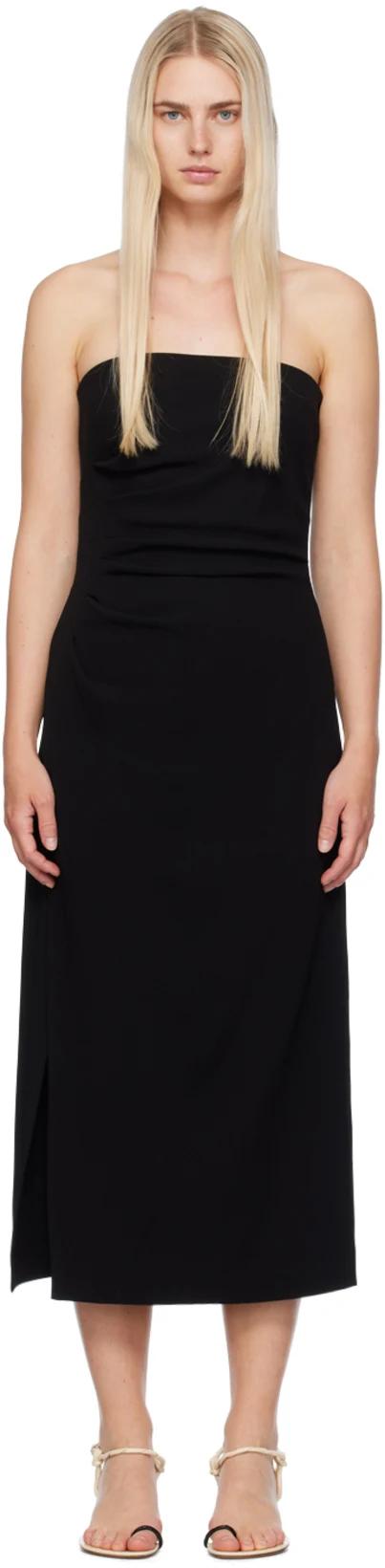 Black Shira Midi Dress by PROENZA SCHOULER