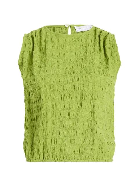 Bradley textured crew-neck blouse by PROENZA SCHOULER