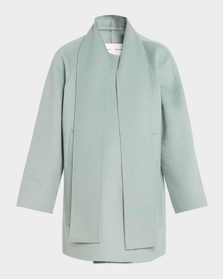 Brisa Wool-Cashmere Scarf Coat by PROENZA SCHOULER