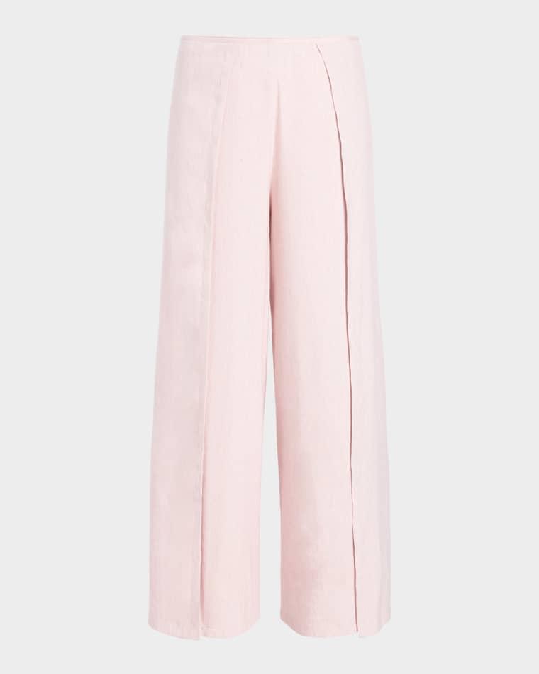 Calla Slub Linen Wrap Pants by PROENZA SCHOULER