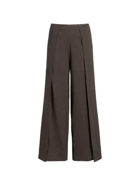 Calla pleated palazzo pants by PROENZA SCHOULER