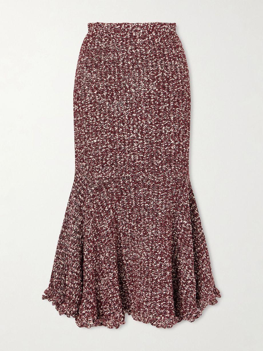 Colette cotton-blend  bouclé maxi skirt by PROENZA SCHOULER