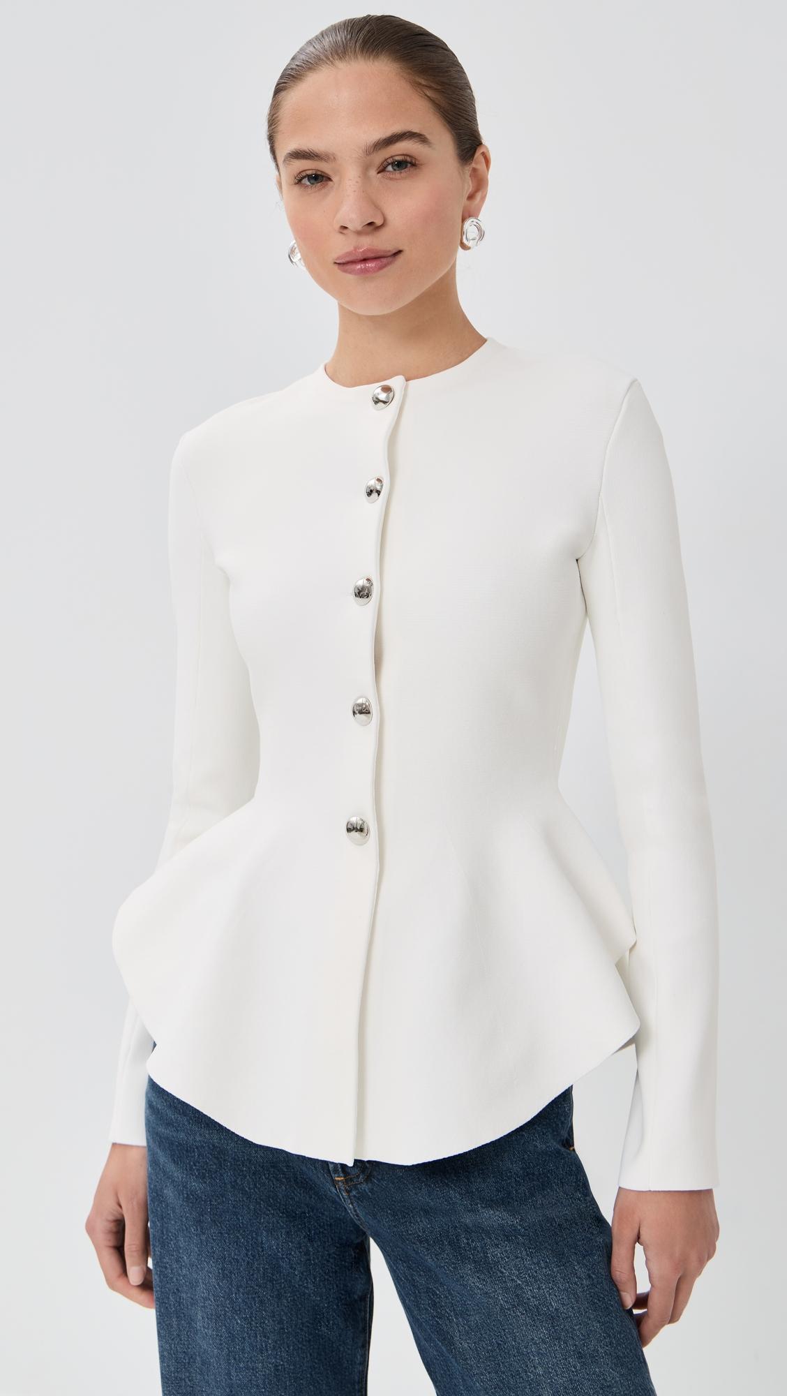 Dasha Jacket in Compact Viscose by PROENZA SCHOULER