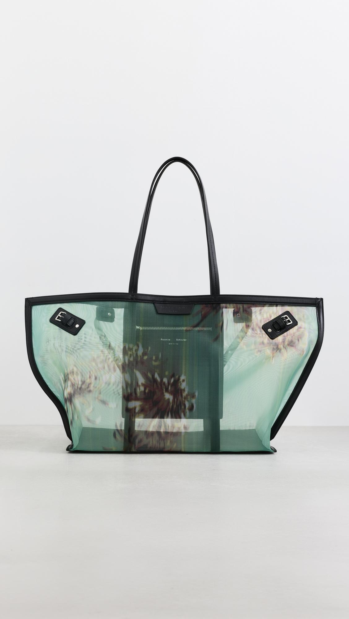 Days Carryall Tote In Printed Mesh by PROENZA SCHOULER