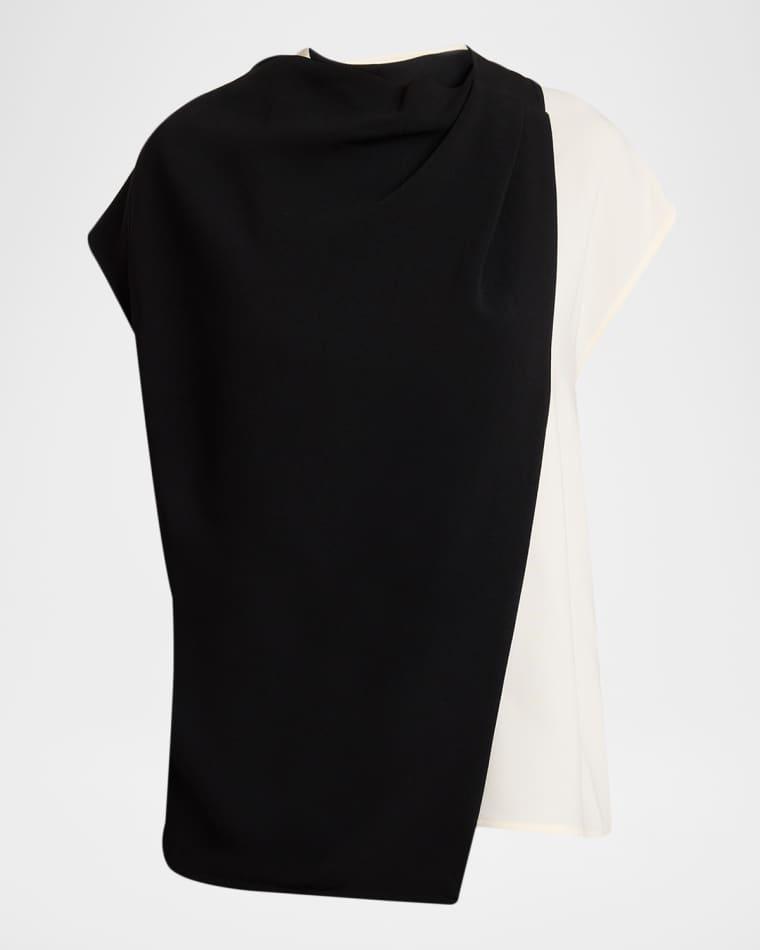 Elsa Draped Matte Crepe Top by PROENZA SCHOULER