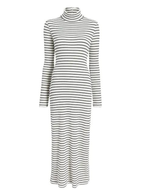 Frances striped turtleneck midi dress by PROENZA SCHOULER