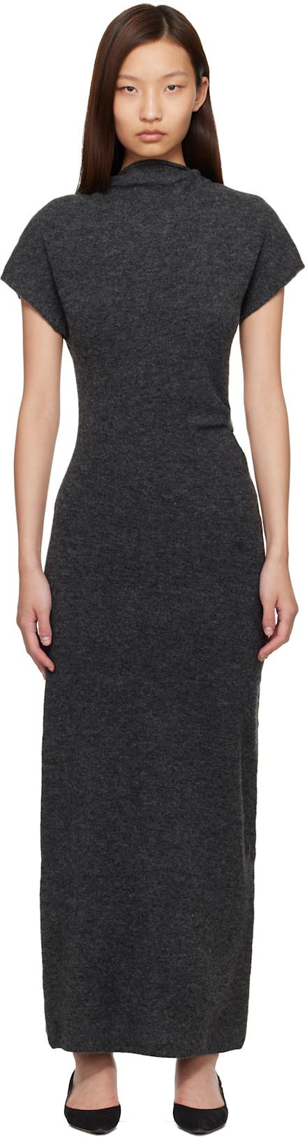 Gray Abie Midi Dress by PROENZA SCHOULER