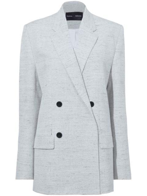 Hadley mélange-effect blazer by PROENZA SCHOULER