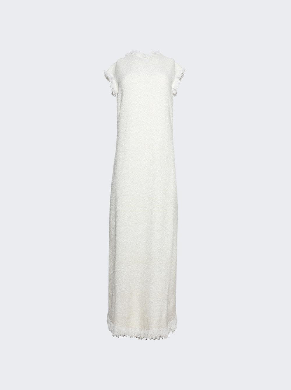 In Textured Knit Toni Dress Ivory  | The Webster by PROENZA SCHOULER