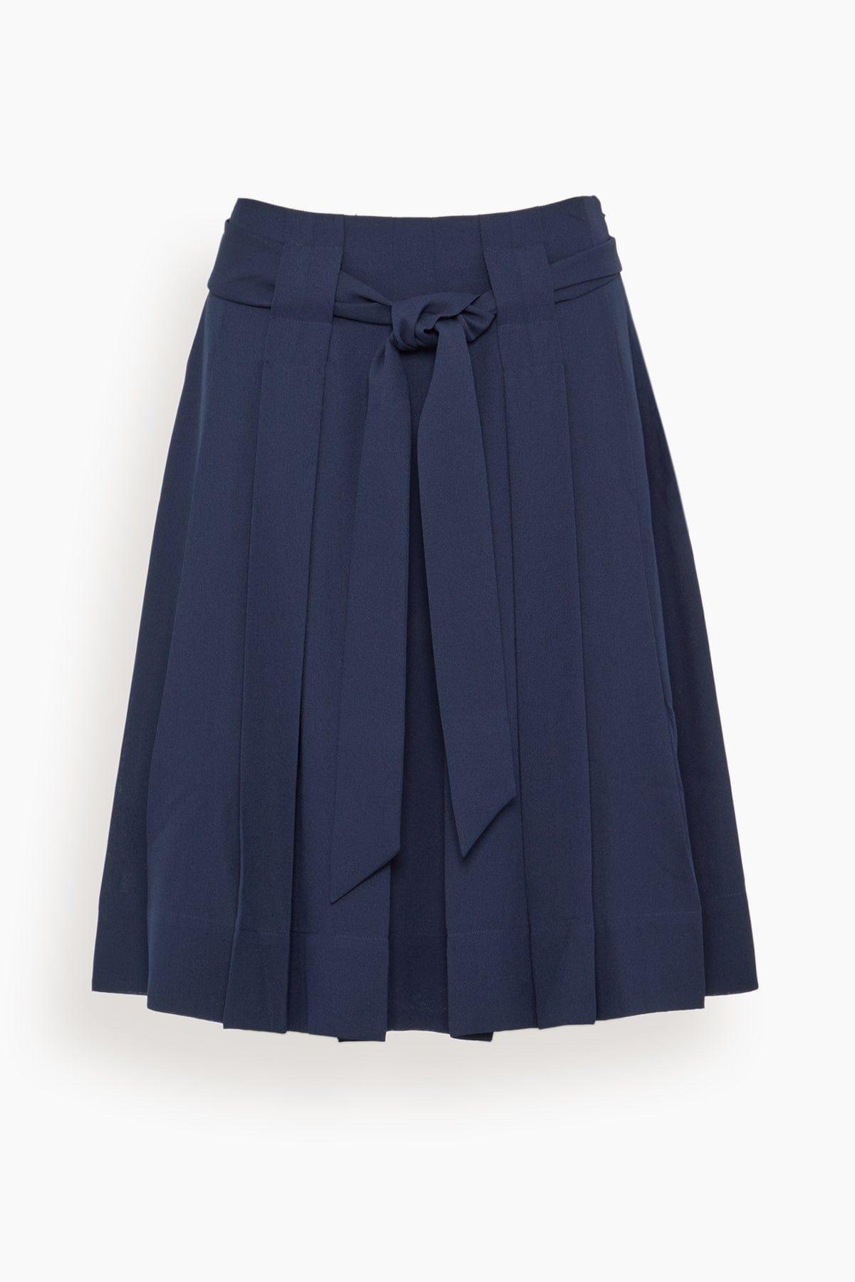 Jess Skirt in Open Weave Flou Navy by PROENZA SCHOULER