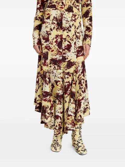 Joelle printed midi skirt by PROENZA SCHOULER
