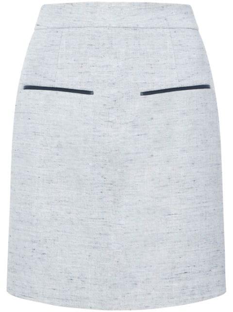 Judith mélange-effect skirt by PROENZA SCHOULER
