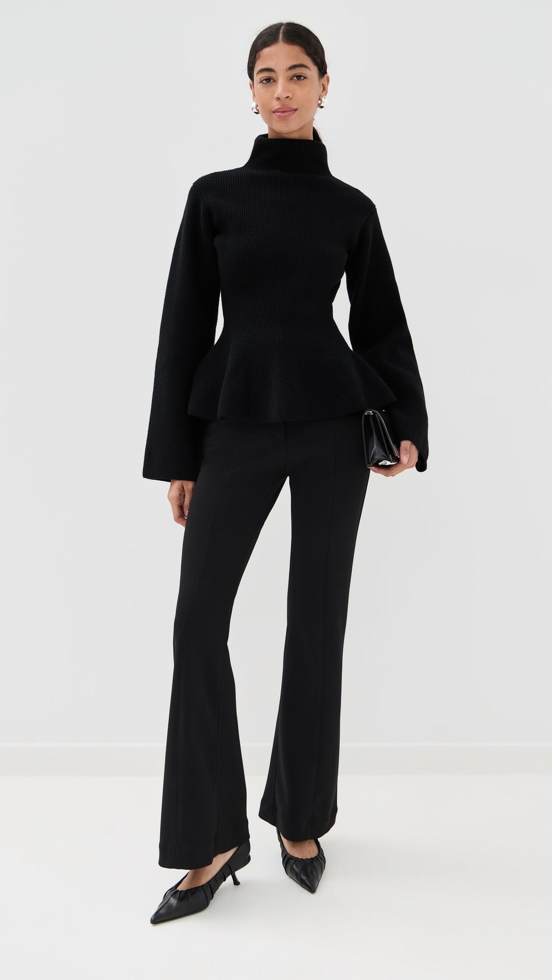 Kalea Pants in Compact Stretch Crepe by PROENZA SCHOULER