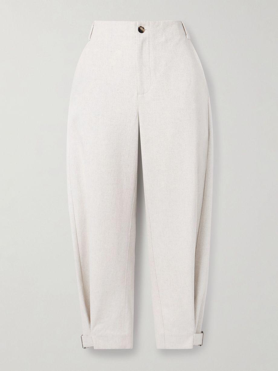 Kay cotton-blend gabardine tapered pants by PROENZA SCHOULER