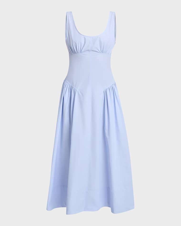 Kendall Drop-Waist Cotton Midi Dress by PROENZA SCHOULER