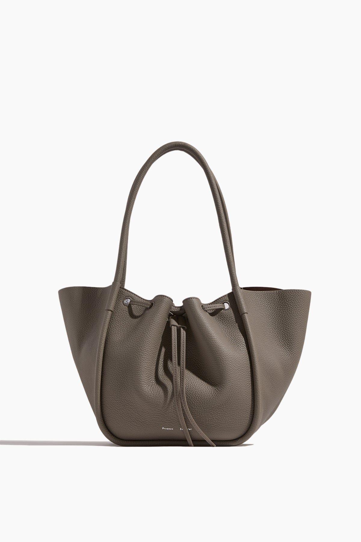 Large Ruched Tote in Slate by PROENZA SCHOULER