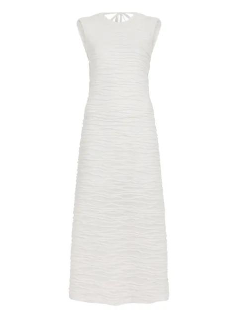 Laura textured sleeveless midi dress by PROENZA SCHOULER