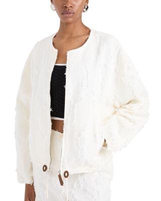 Madigan Fringe Jacquard Jacket by PROENZA SCHOULER