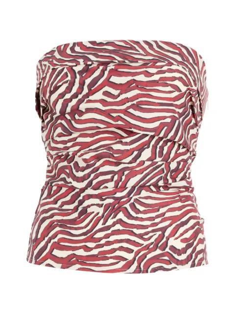 Maisy strapless poplin top by PROENZA SCHOULER