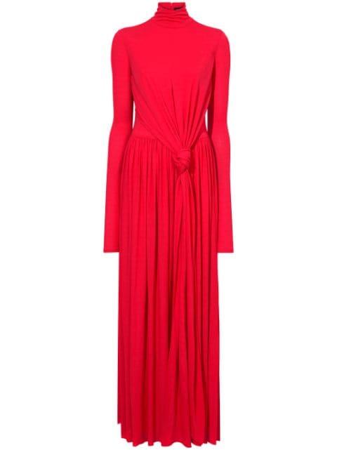 Meret tie-detail maxi dress by PROENZA SCHOULER