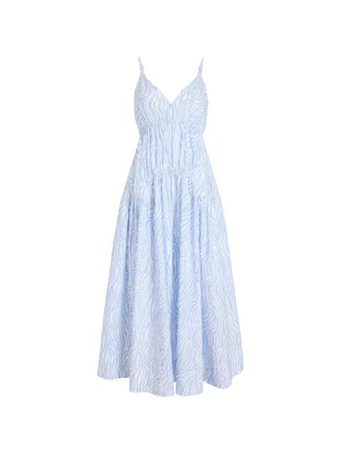 Michelyn zebra-print maxi dress by PROENZA SCHOULER