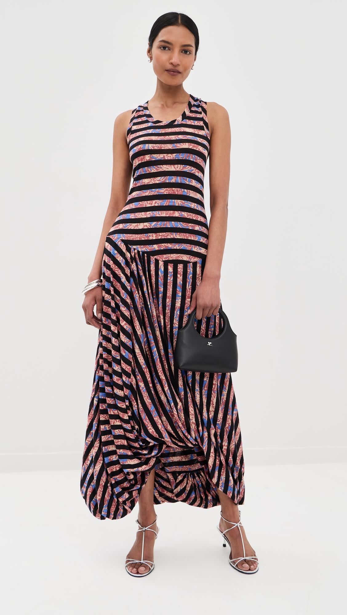 Nour Printed Tissue Jersey Dress by PROENZA SCHOULER