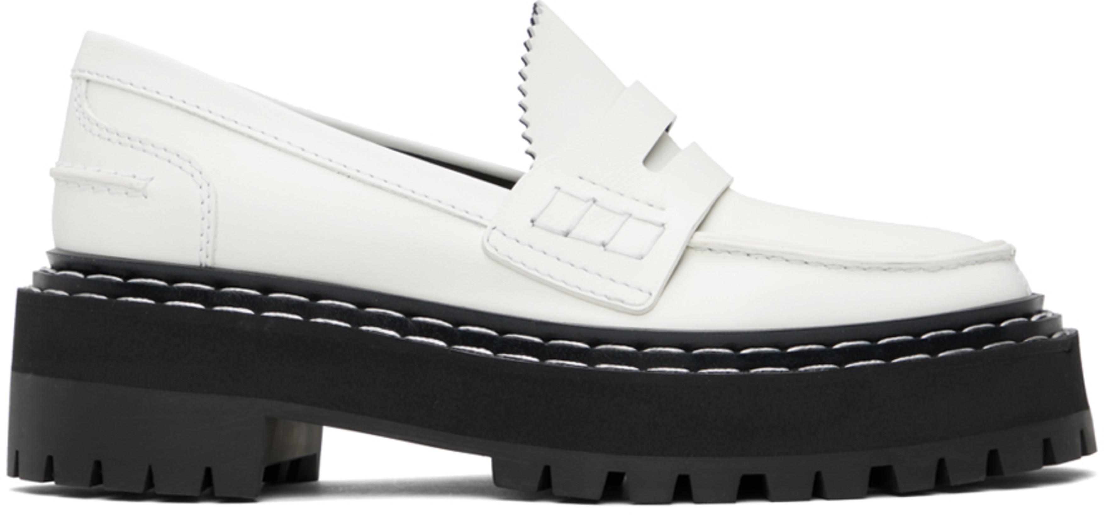 Off-White Lug Sole Platform Loafers by PROENZA SCHOULER
