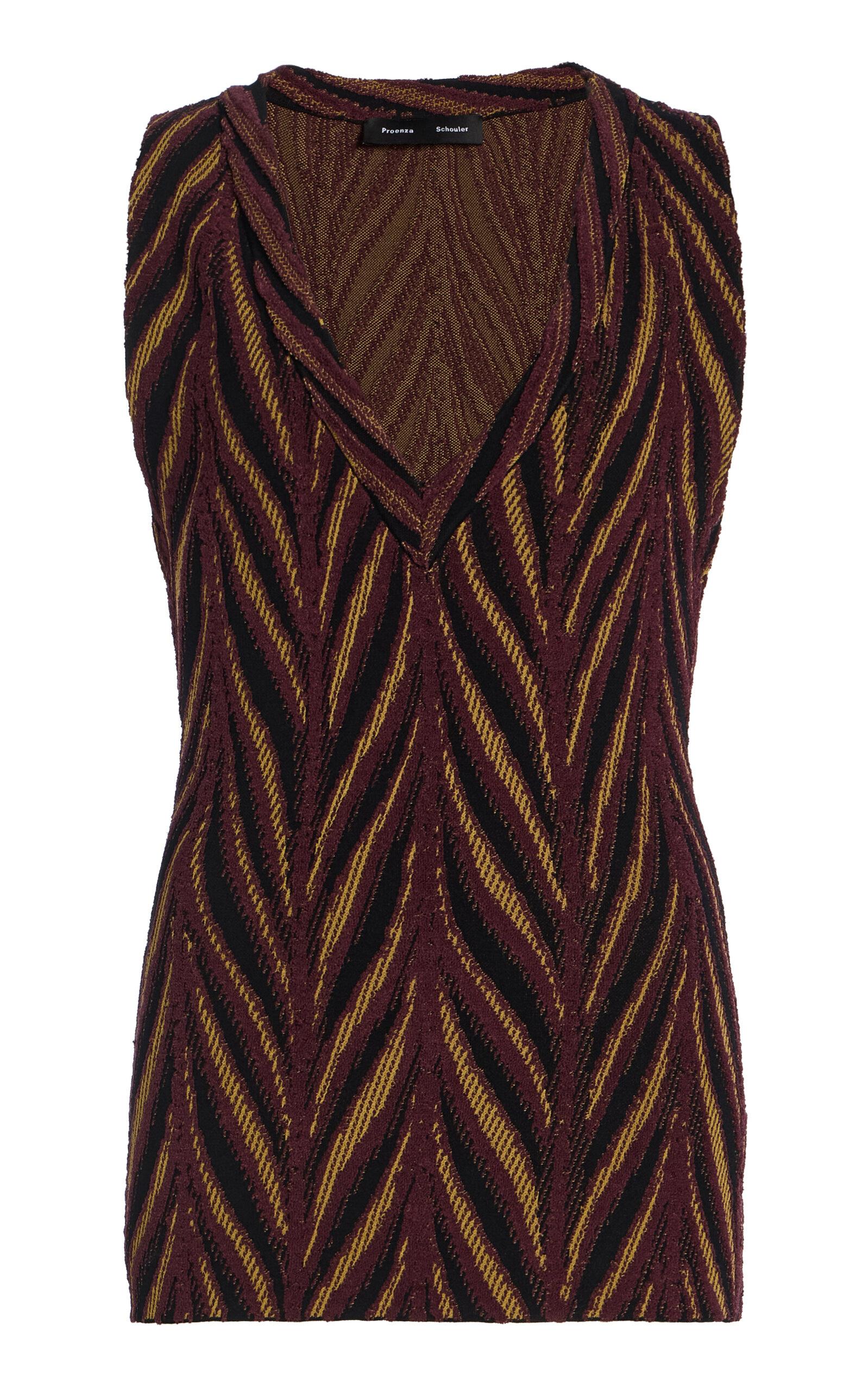 Proenza Schouler Amelia Marble Jacquard Tank Top - Moda Operandi by PROENZA SCHOULER