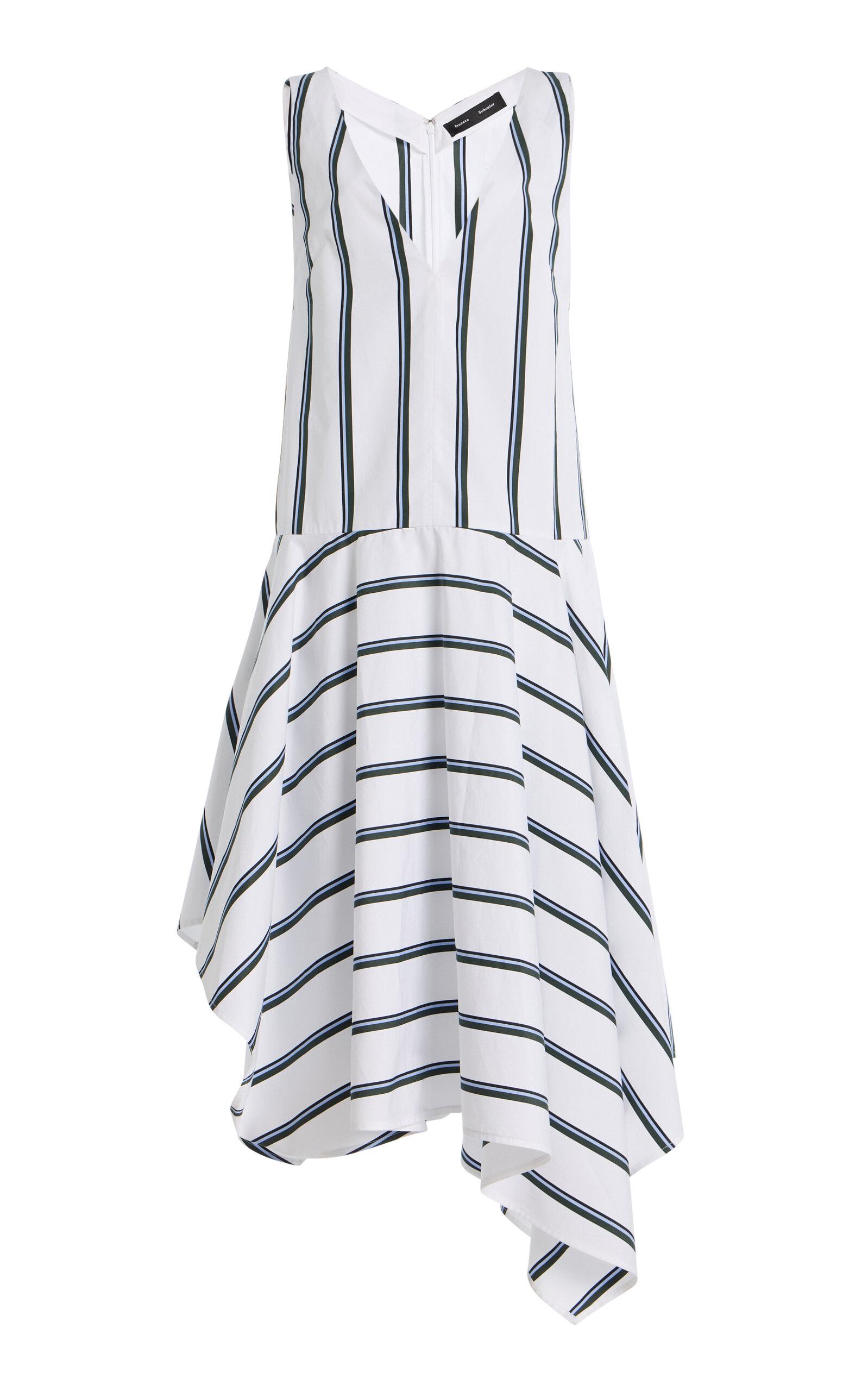 Proenza Schouler Beatriz Cotton-Silk Midi Dress - Moda Operandi by PROENZA SCHOULER