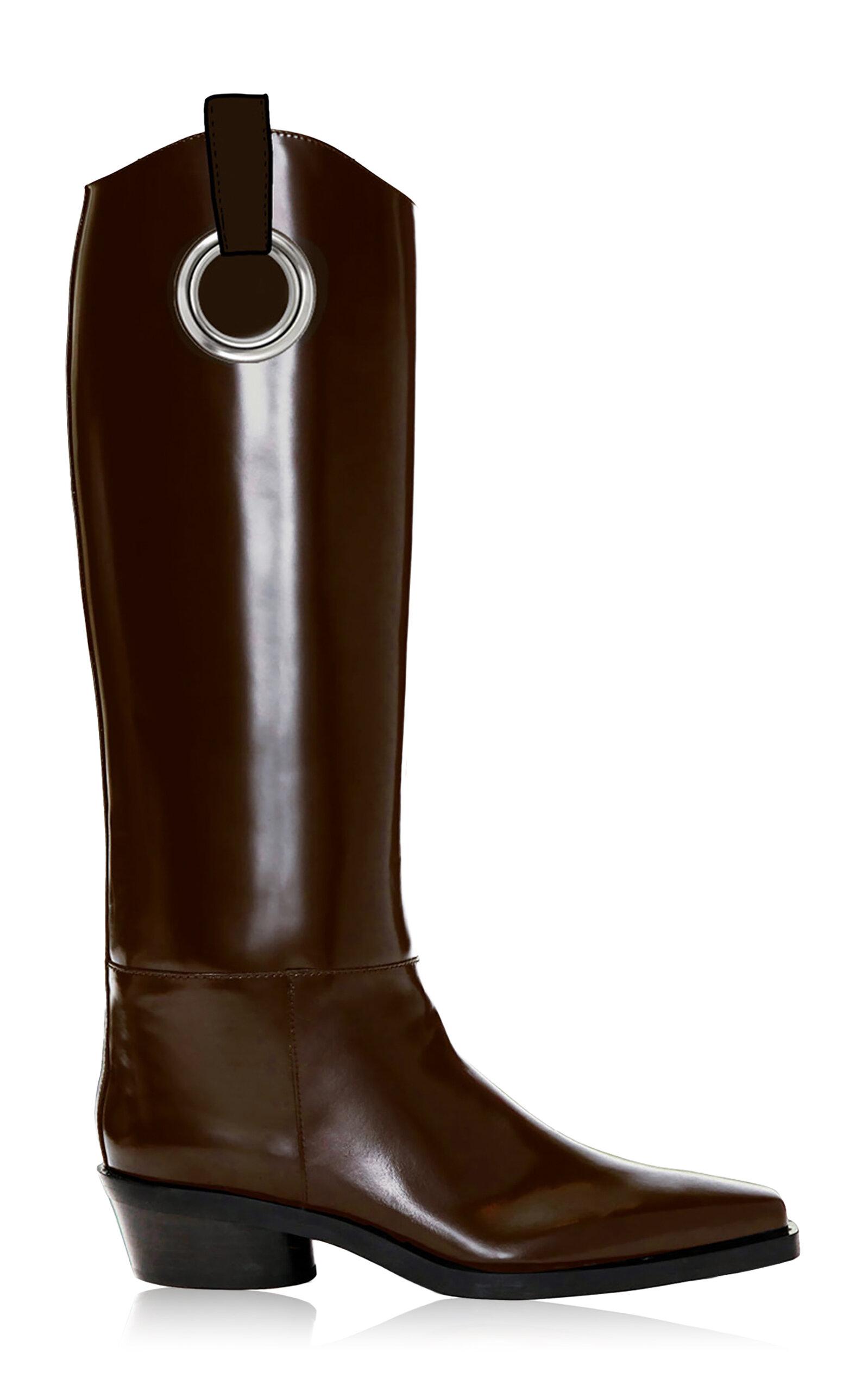 Proenza Schouler Bronco Grommet Knee High Boots - Moda Operandi by PROENZA SCHOULER