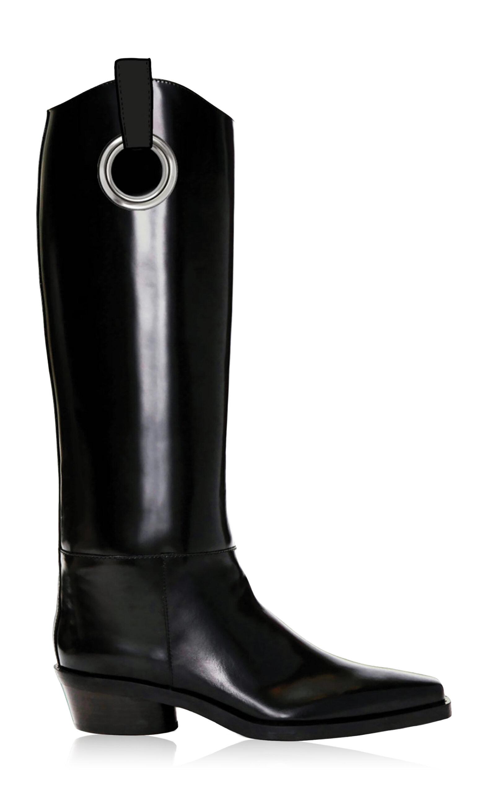 Proenza Schouler Bronco Grommet Leather Boots - Moda Operandi by PROENZA SCHOULER