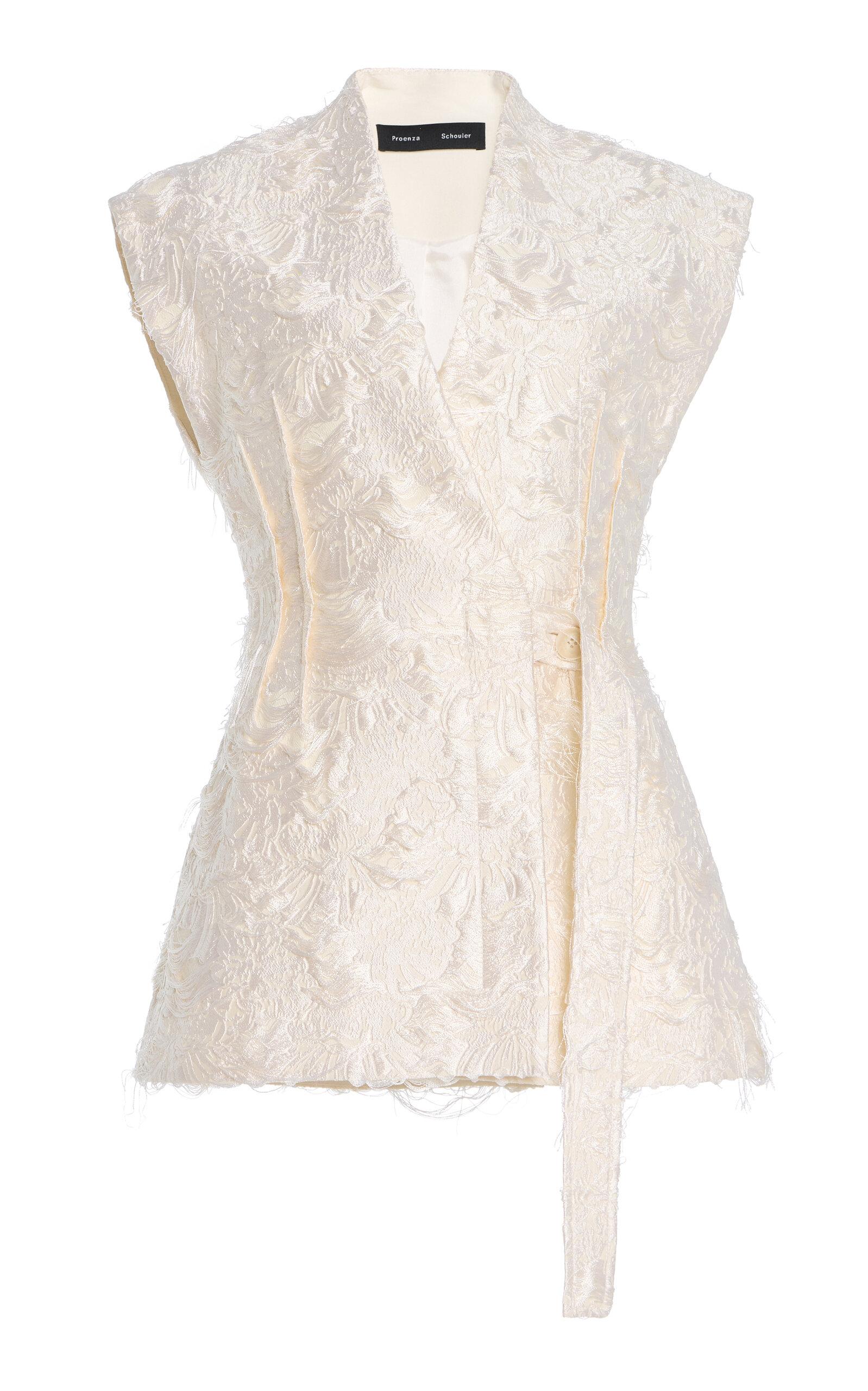 Proenza Schouler Cindle Jacquard Vest - Moda Operandi by PROENZA SCHOULER