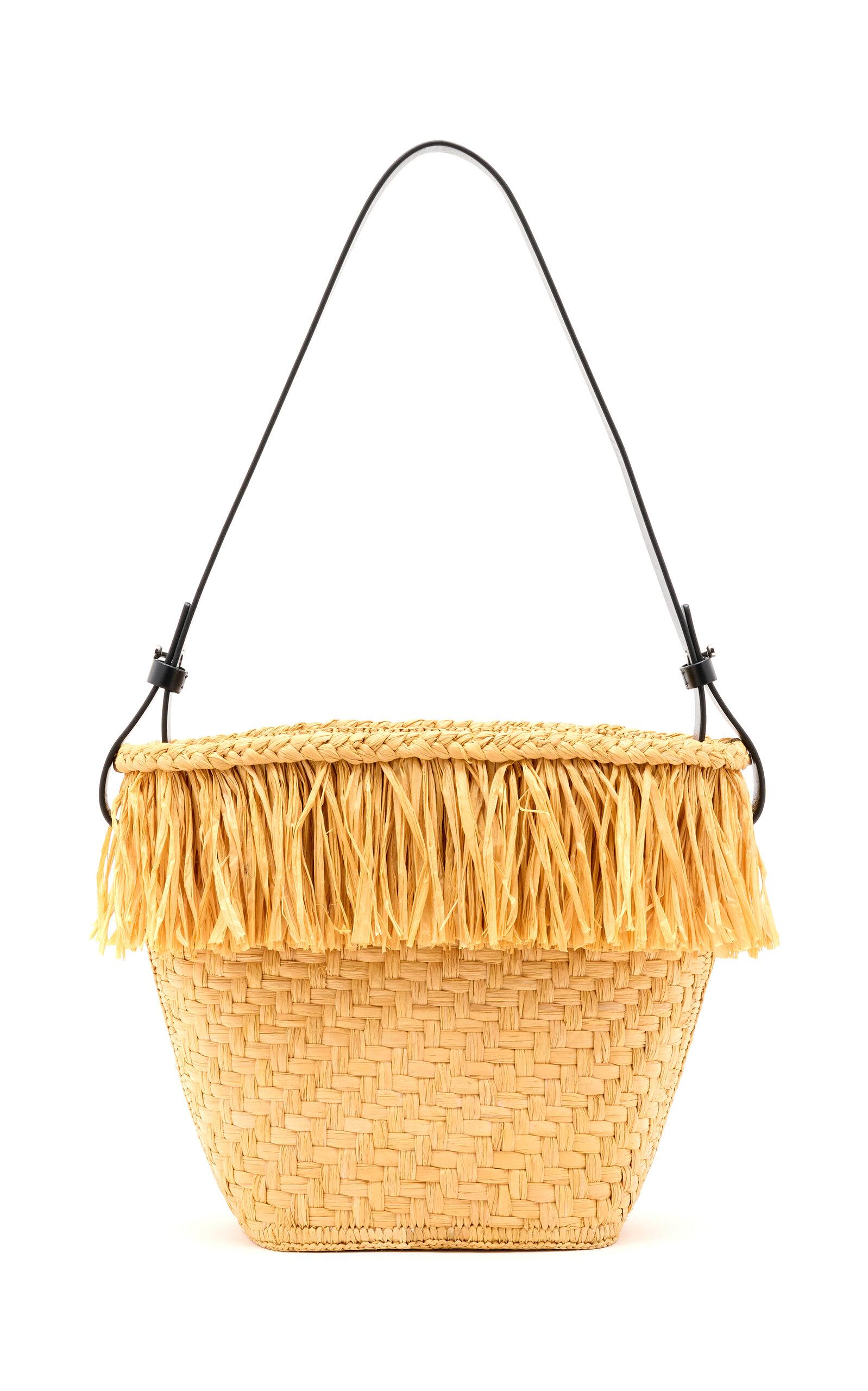 Proenza Schouler Fringed Raffia Bucket Bag - Moda Operandi by PROENZA SCHOULER
