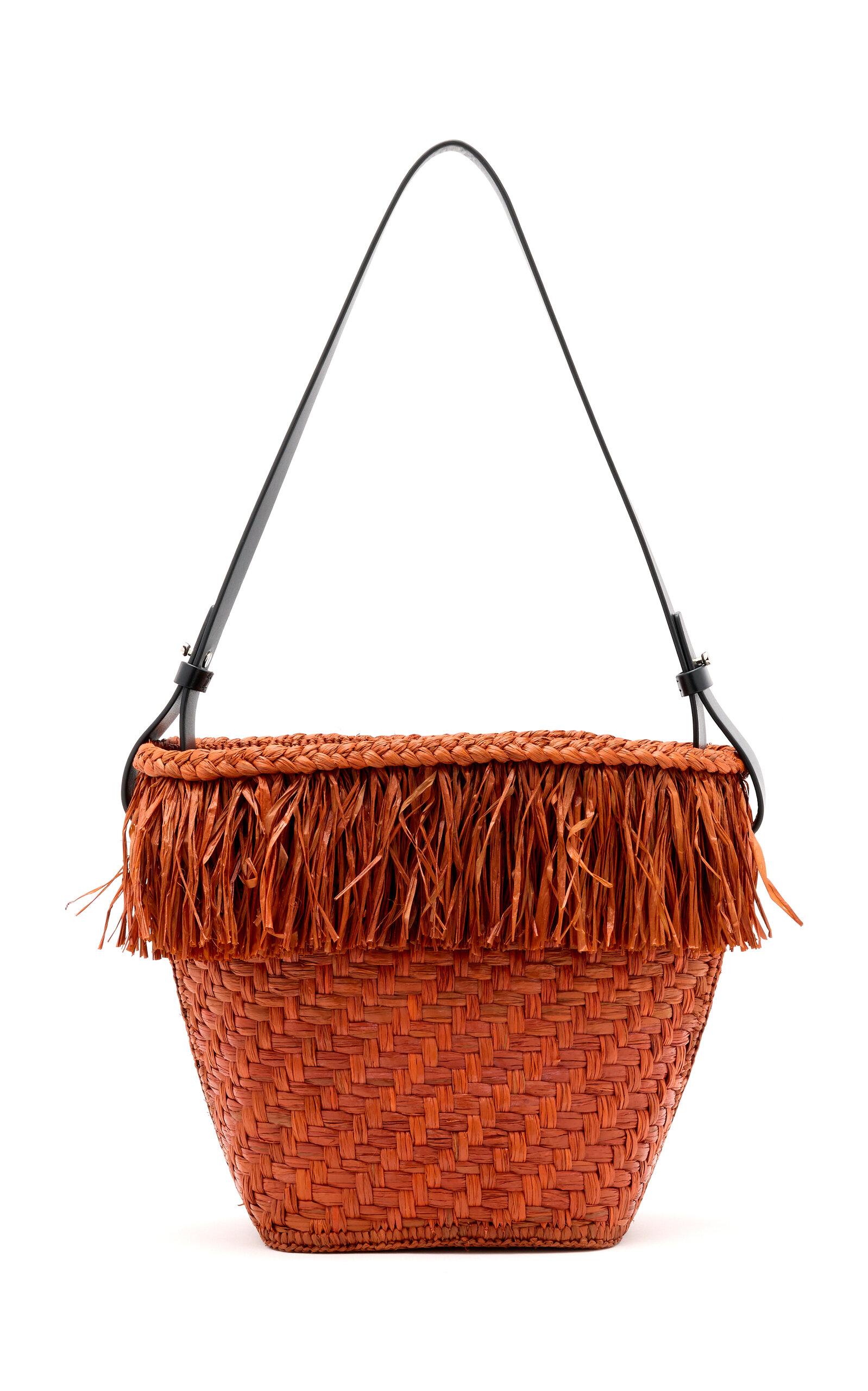 Proenza Schouler Fringed Raffia Bucket Bag - Moda Operandi by PROENZA SCHOULER
